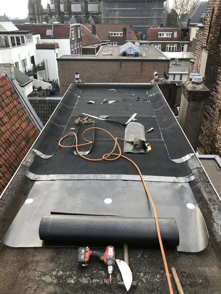 Dakwerk en loodgieterswerk project Domstad Dakwerken 55
