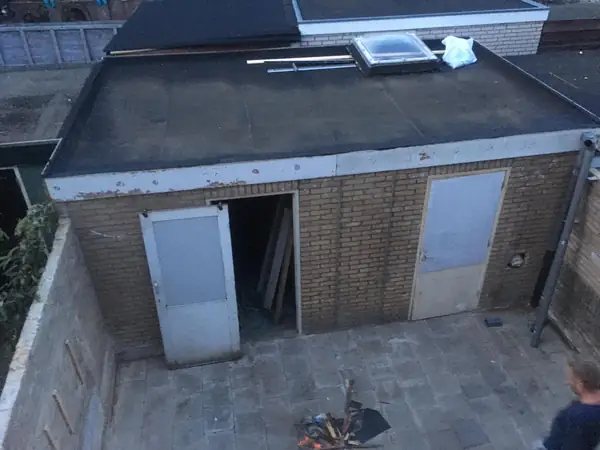 Dakwerk en loodgieterswerk project Domstad Dakwerken 97
